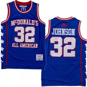 Headgear Classics Magic Johnson’s McDonald’s All American High School Jersey